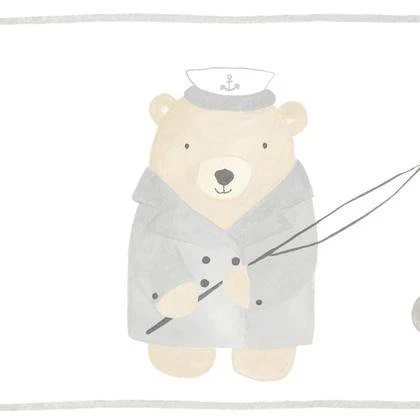 Frise Intissé Ours X L.5 M, Beige 1 Frise Intissé Ours X L.5 M, Beige