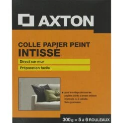 Colle Papier Peint Intissé AXTON, 0.3 Kg