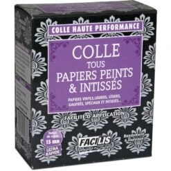 Colle Tous Papiers Peints Facilis Colle Papier Peints Et Intissés Boite 250gr, 0