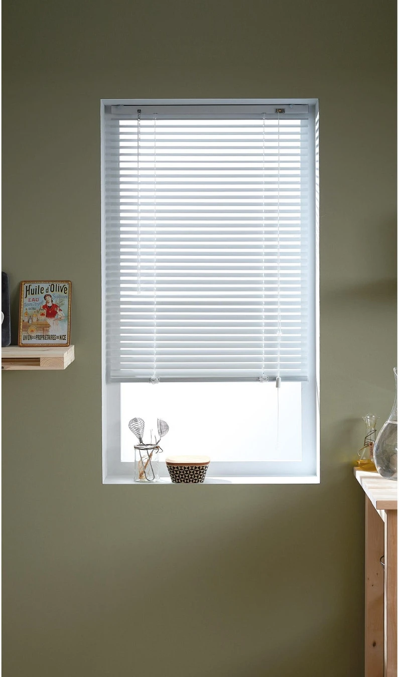 Store Vénitien Aluminium, Blanc Los Angeles, L.40 X H.130 Cm 1 Store Vénitien Aluminium, Blanc Los Angeles, L.40 X H.130 Cm