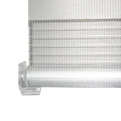 2 Embouts De Barre De Lestage, Transparent, Pour Store Enrouleur