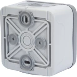 Interrupteur Va-et-vient étanche Gris / Argent LEGRAND