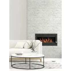 Rouleau Adhésif Décoratif Brique Blanche 52 Cm X 10 Cm