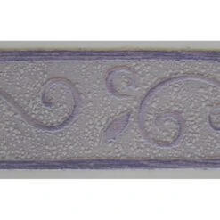 Galon, Vinyle Adhésive Volute, L.3.5 Cm X L.10 M, Parme