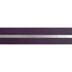 Galon, Vinyle Expansé Adhésive Liseret Argent, L.4 Cm X L.10 M, Violet