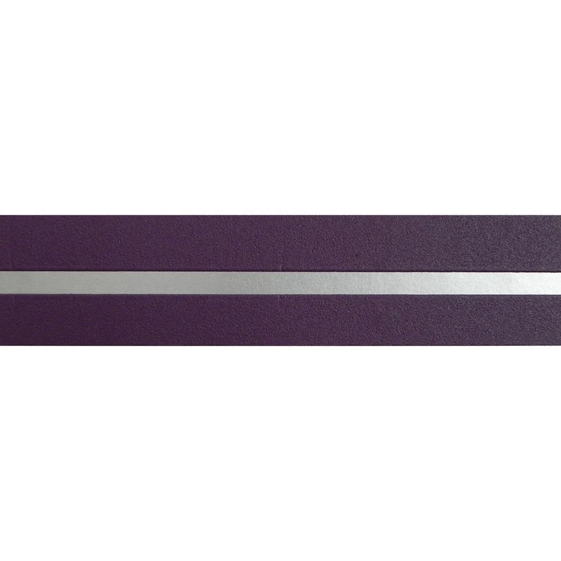 Galon, Vinyle Expansé Adhésive Liseret Argent, L.4 Cm X L.10 M, Violet 1 Galon, Vinyle Expansé Adhésive Liseret Argent, L.4 Cm X L.10 M, Violet