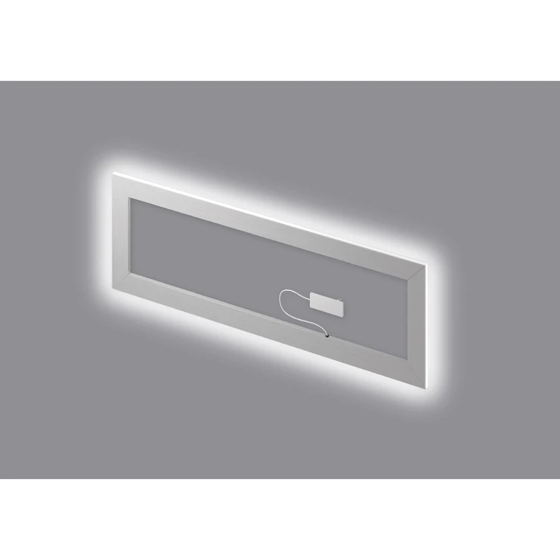 Panneau Mural 3D Cadre Led Rectangulaire, L.37 X L.112 Cm, ARSTYL