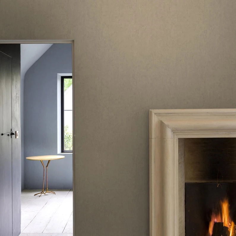 Papier Peint Intissé Chelby Marron 1 Papier Peint Intissé Chelby Marron