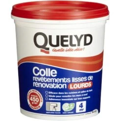 Colle Revêtement Mural Lourd Revêtement Lourd QUELYD, 1 Kg