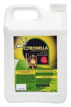 Huile à La Citronnelle Pour Torche Et Lampe à Huile Siam, 5l