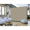 Lot De 5 Dalles De Liège Murale, Beige Lin, L.60 X L.30 Cm