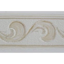 Galon, Vinyle Adhésive Arabesque, L.3.5 Cm X L.10 M, Beige