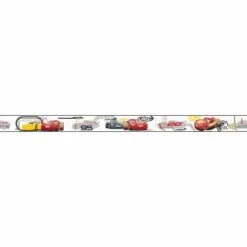 Frise, Papier Disney Cars 3 Rouge, L.15.4 Cm X L.4.57 M, Rouge
