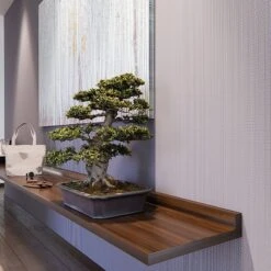 Voile De Verre 480 G/m² Perle De Verre A Peindre Effet 3d Traits, Prépeint