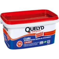 Colle Revêtement Mural Lourd Jusqu’à 750gr/m² QUELYD, 5 Kg