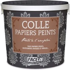 Colle Tous Papiers Peints Prête à L’emploi, 1 Kg