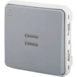 Interrupteur Va-et-vient étanche à Voyant, Témoin Plexo, LEGRAND