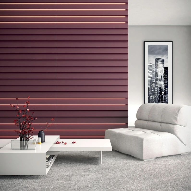 Panneau Mural 3D Stripe, L.38 X L.113.5 Cm, ARSTYL 1 Panneau Mural 3D Stripe, L.38 X L.113.5 Cm, ARSTYL