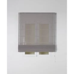 Store Bateau Flamen Polyester, Gris H.190 X L.45 Cm