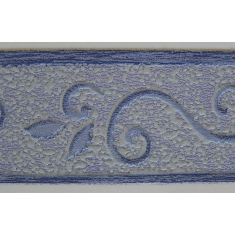 Galon, Vinyle Adhésive Volute, L.3.5 Cm X L.10 M, Bleu 1 Galon, Vinyle Adhésive Volute, L.3.5 Cm X L.10 M, Bleu