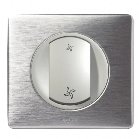 Legrand Céliane – Interrupteur VMC 2 Positions – Ensemble Aluminium Complet à Griffes 1 Legrand Céliane – Interrupteur VMC 2 Positions – Ensemble Aluminium Complet à Griffes