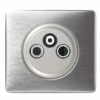 Legrand Céliane – Prise TV-FM-SAT – Ensemble Aluminium Complet