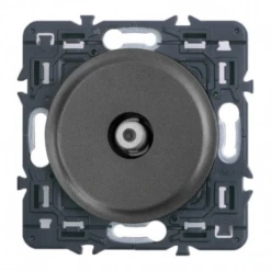 Legrand Céliane – Prise TV “à Visser” Femelle – Ensemble Graphite à Griffes