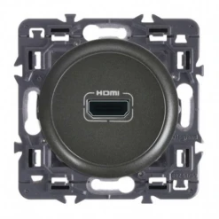 Legrand Céliane – Prise Céliane HDMI Pré Connectorisée – Ensemble Graphite à Composer