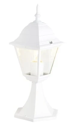 Borne Extérieure E27 Max 60W Blanc Newport BRILLIANT