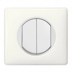 Legrand Céliane – Double Va Et Vient 10A – Ensemble Blanc Complet à Griffes