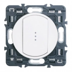 Legrand Céliane – Bouton Poussoir Lumineux – Ensemble Blanc à Griffes – à Composer