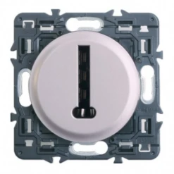 Legrand Céliane – Prise Téléphone En T 8 Contacts – Ensemble Titane à Griffes – à Composer