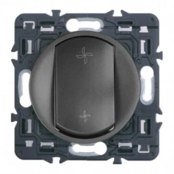 Legrand Céliane – Interrupteur VMC 2 Positions – Ensemble Graphite à Composer